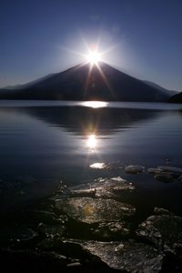 水面に映る幻想的な光景 富士山net ふじさんネット 富士山情報 まるごとおまかせ