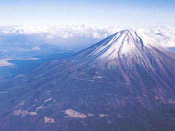 暫定リストに登録されている富士山