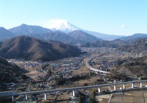 富士山や山梨リニア実験線