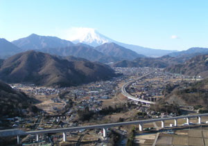 富士山や山梨リニア実験線