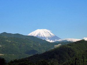 大法師公園からの富士