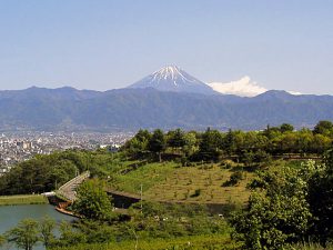 梅の里からの富士