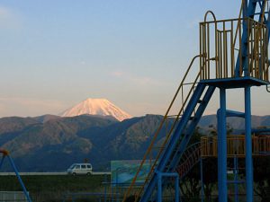 田富ふるさと公園からの富士