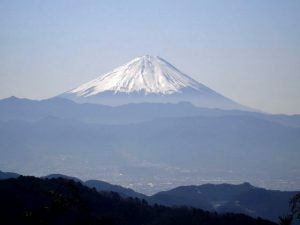 ホッチ峠からの富士