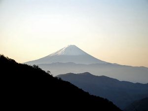 木賊峠からの富士