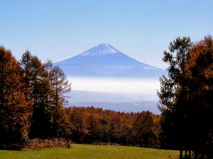 小荒間からの富士