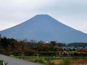 農村公園からの富士