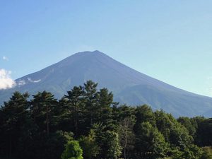 富士北麓公園からの富士