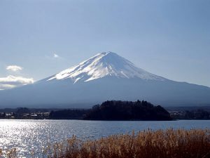 大石公園からの富士