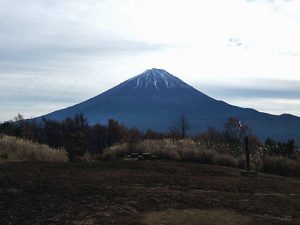 三湖台からの富士