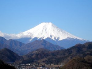 岩殿山からの富士