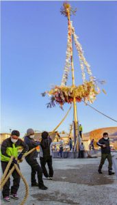 山中湖村平野の「御神木祭」